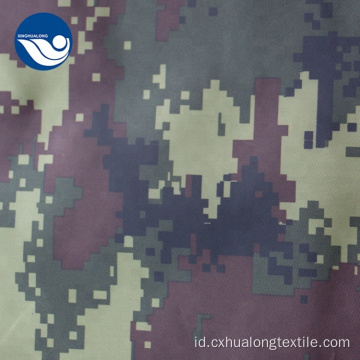 Kain Printing Taffeta Rajut Dicelup Untuk Membuat Tentara